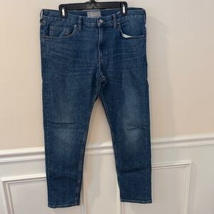 Men's Everlane, the selvage slim fit Jean Blue Jeans